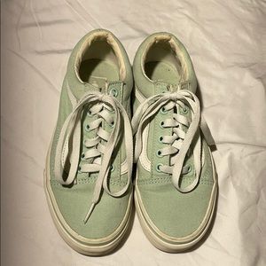 Vans Mint Green Sneakers